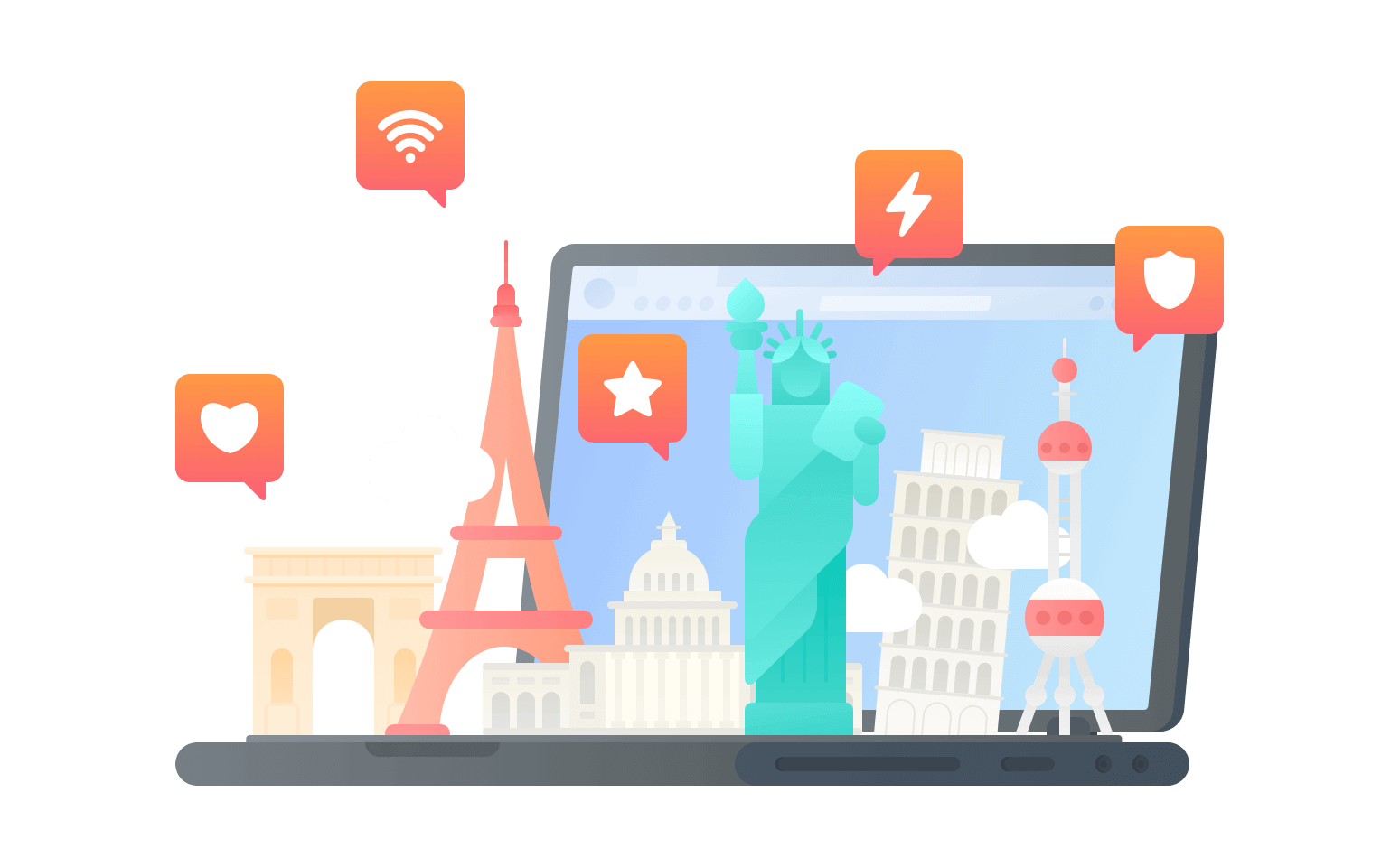 在圣马力诺连接到中国vpn - 穿回国